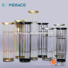 Cage de la caja del filtro de acero suave / inoxidable (130 * 3600)
